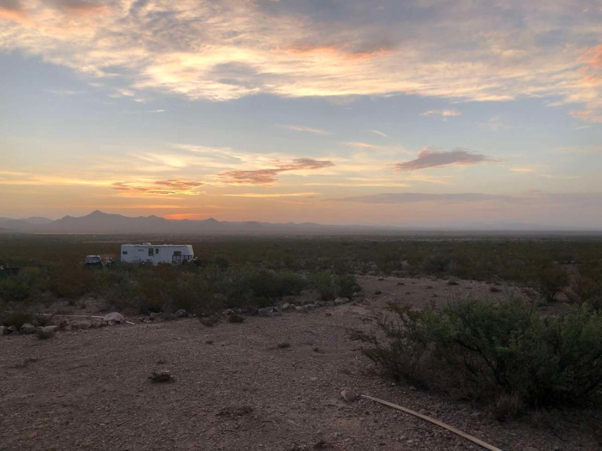 Camping At Desert Gardens Oasis In Lobo, Tx Van Horn Dış mekan fotoğraf