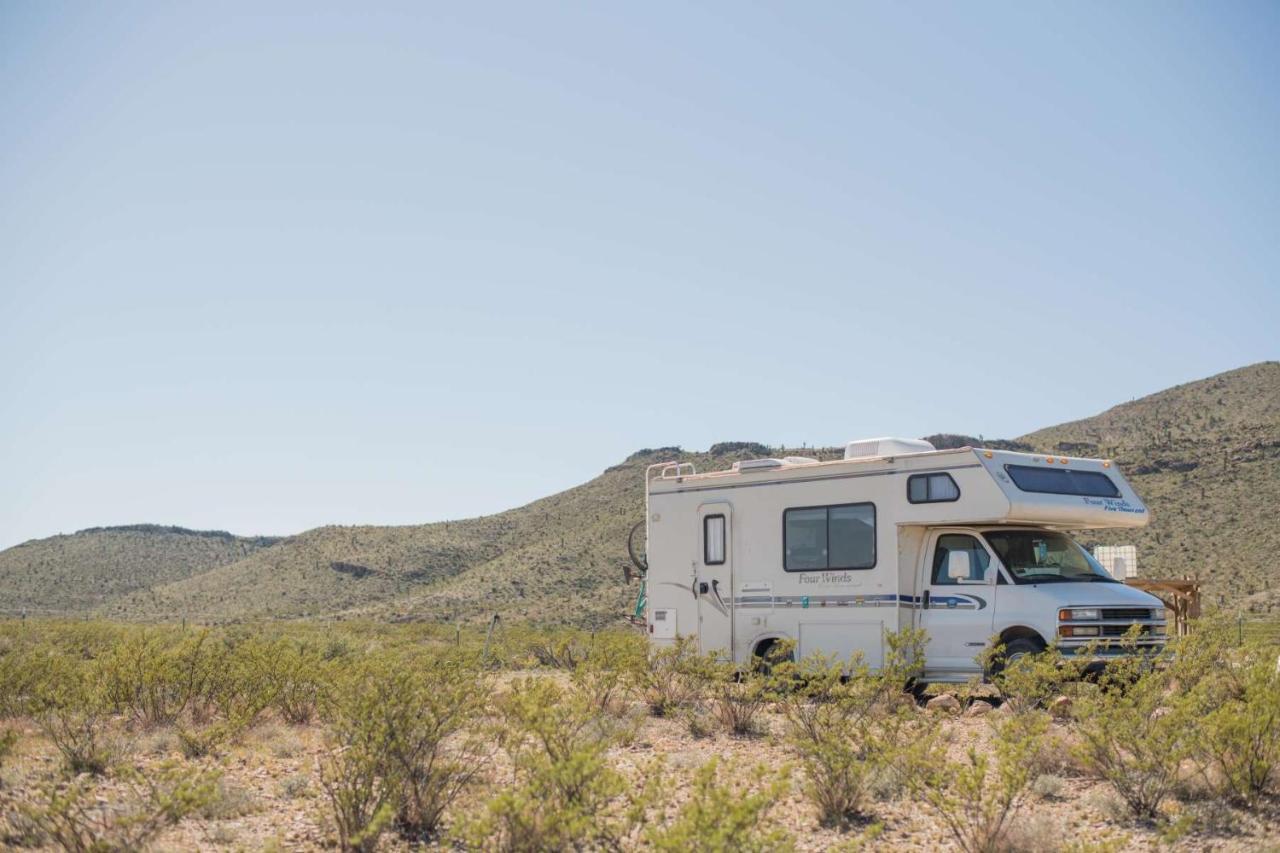 Camping At Desert Gardens Oasis In Lobo, Tx Van Horn Dış mekan fotoğraf